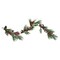 Northlight Frosted Berries and Pinecones Artificial Christmas Garland - 6' x 7" - Unlit